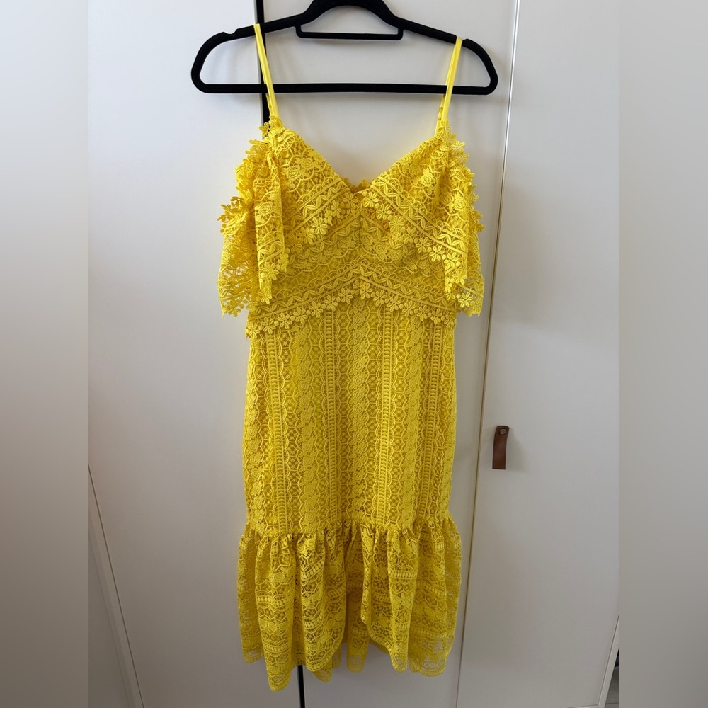 Starry Eyed Cold Shoulder Dress